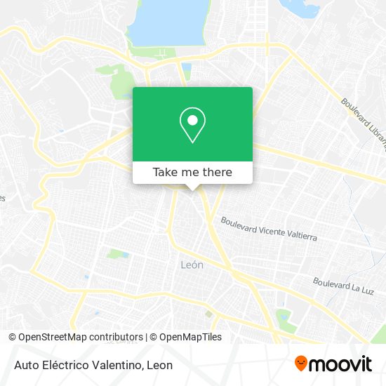 Auto Eléctrico Valentino map