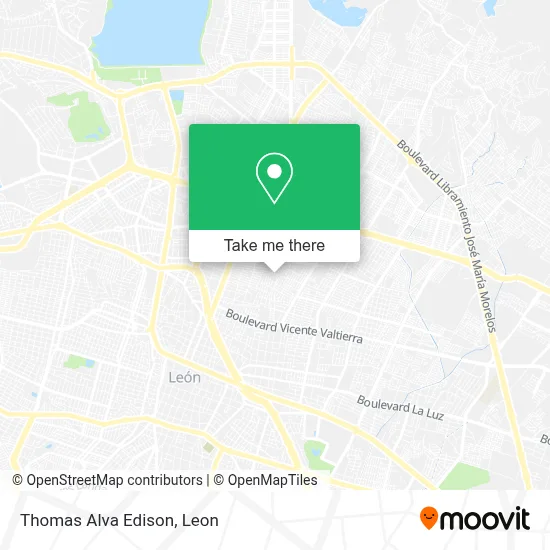 Thomas Alva Edison map