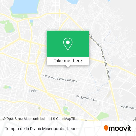 Templo de la Divina Misericordia map