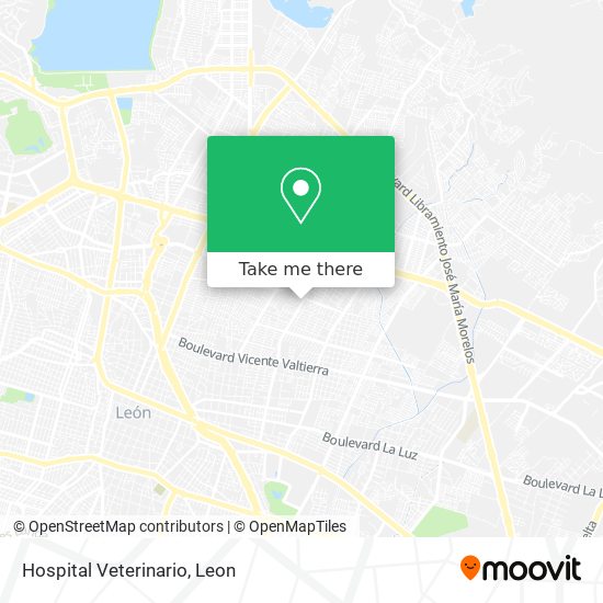 Hospital Veterinario map