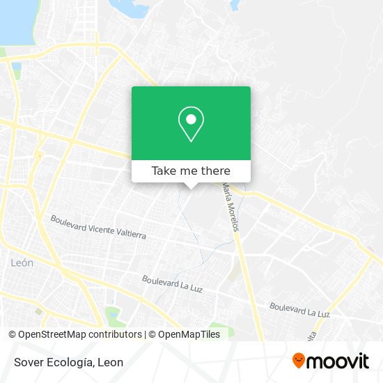 Mapa de Sover Ecología