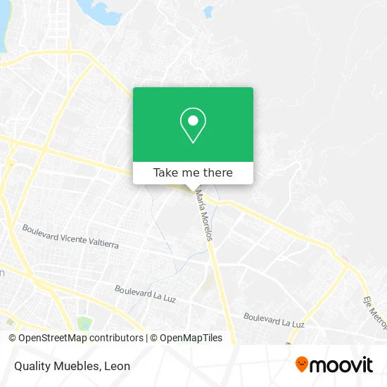 Quality Muebles map