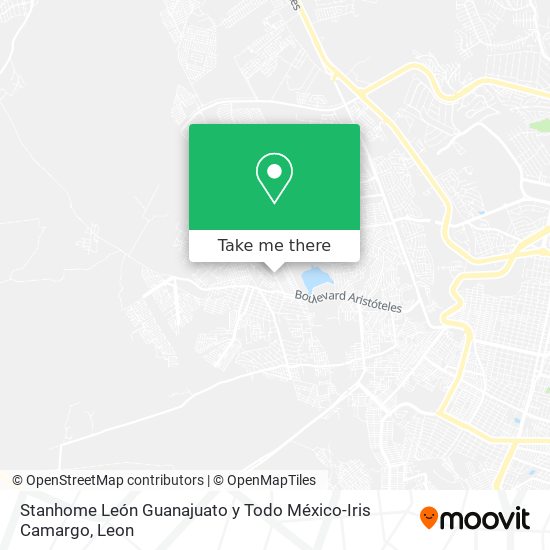 Stanhome León Guanajuato y Todo México-Iris Camargo map