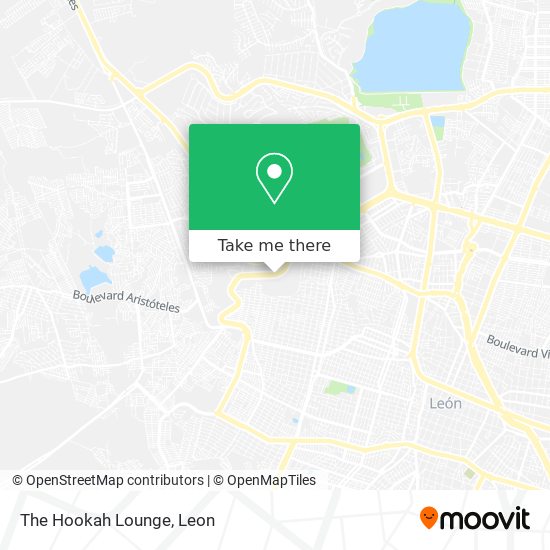Mapa de The Hookah Lounge