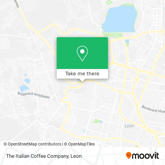 Mapa de The Italian Coffee Company