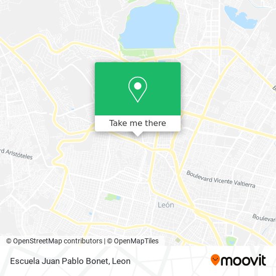 Escuela Juan Pablo Bonet map