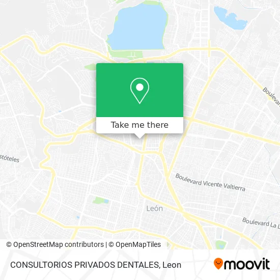 Mapa de CONSULTORIOS PRIVADOS DENTALES
