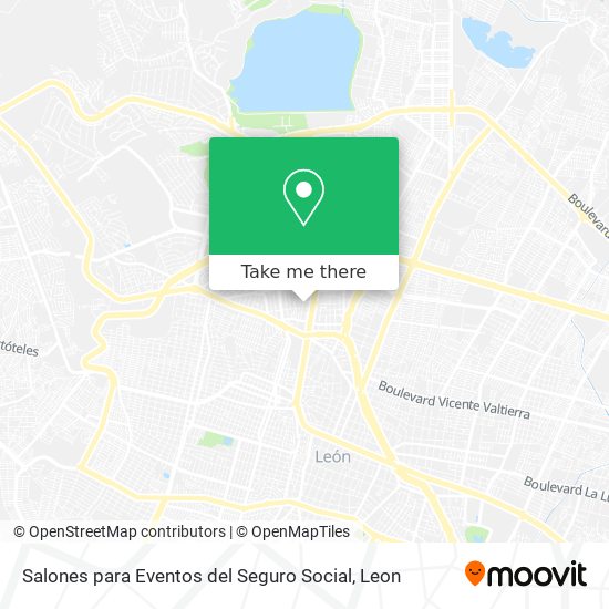 Salones para Eventos del Seguro Social map