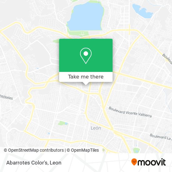 Abarrotes Color's map