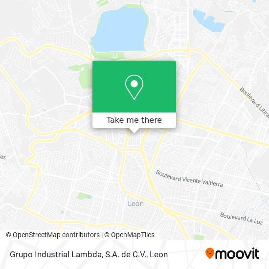Mapa de Grupo Industrial Lambda, S.A. de C.V.