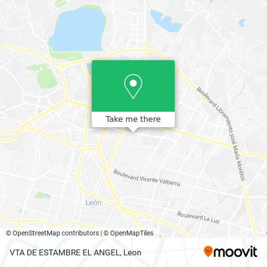 Mapa de VTA DE ESTAMBRE EL ANGEL