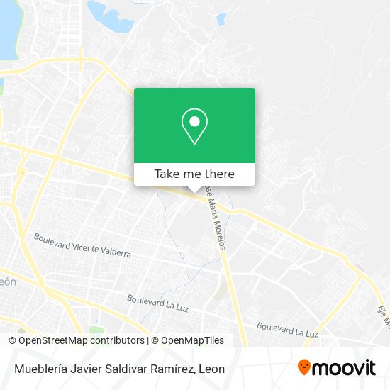 Mueblería Javier Saldivar Ramírez map