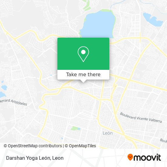 Darshan Yoga León map