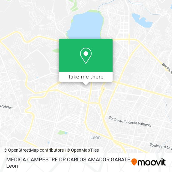 MEDICA CAMPESTRE DR CARLOS AMADOR GARATE map