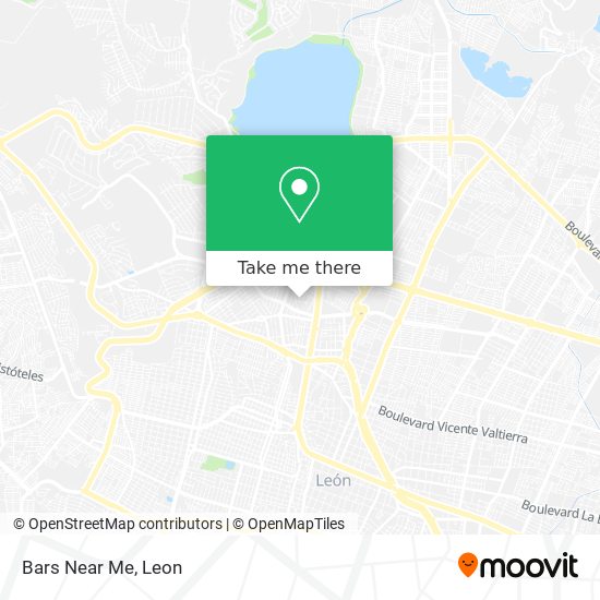 Bars Near Me map