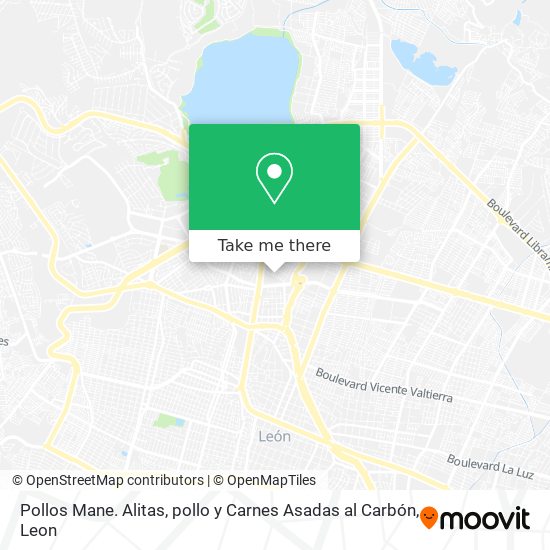 Mapa de Pollos Mane. Alitas, pollo y Carnes Asadas al Carbón