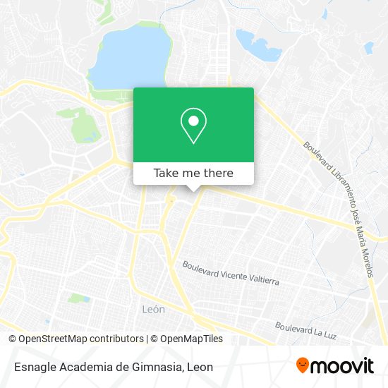 Esnagle Academia de Gimnasia map