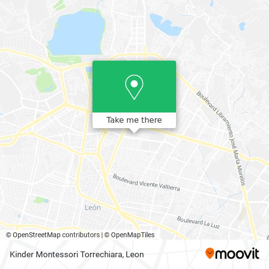 Kinder Montessori Torrechiara map