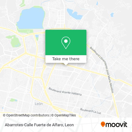 Abarrotes-Calle Fuerte de Alfaro map