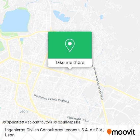 Ingenieros Civiles Consultores Icconsa, S.A. de C.V. map