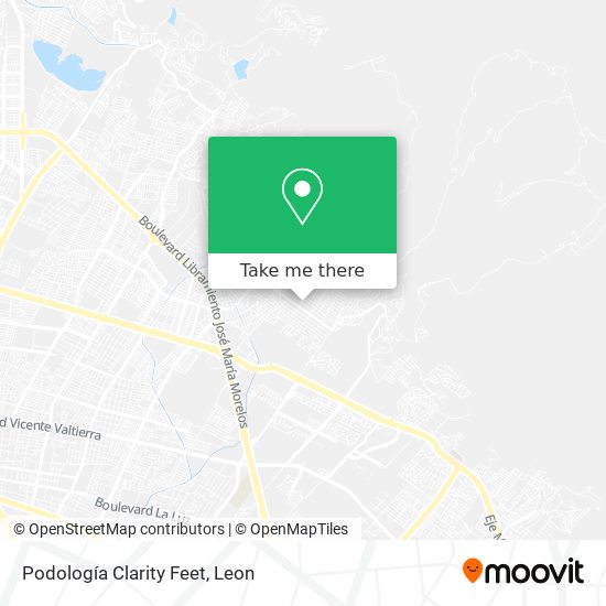 Podología Clarity Feet map