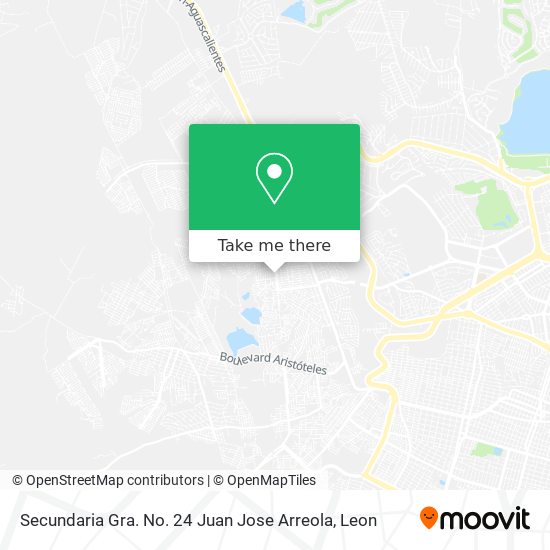 Secundaria Gra. No. 24 Juan Jose Arreola map