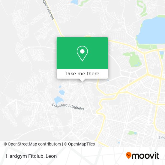 Hardgym Fitclub map