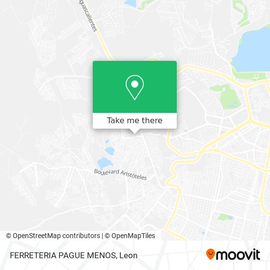 FERRETERIA PAGUE MENOS map