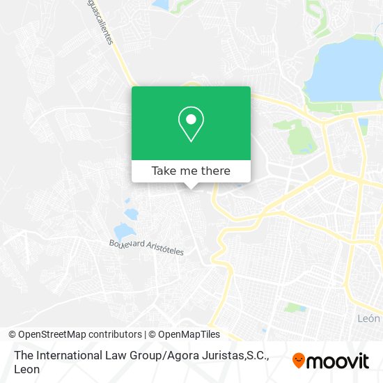Mapa de The International Law Group / Agora Juristas,S.C.