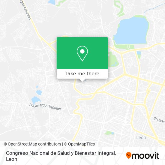 Mapa de Congreso Nacional de Salud y Bienestar Integral