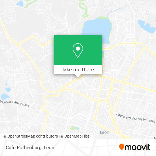 Café Rothenburg map