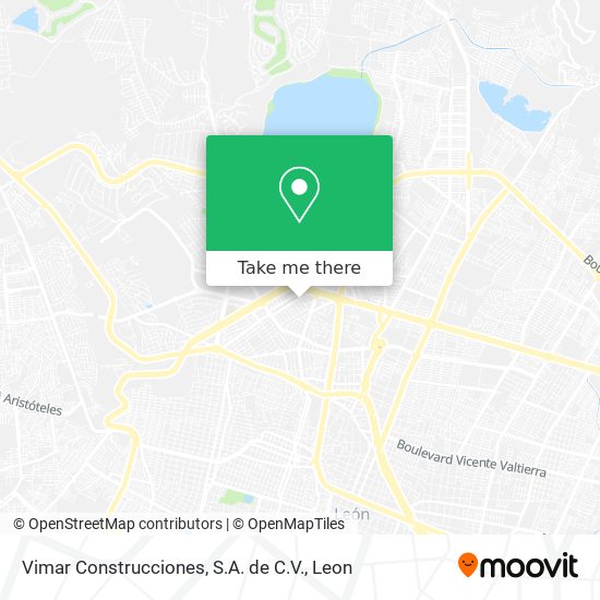 Vimar Construcciones, S.A. de C.V. map