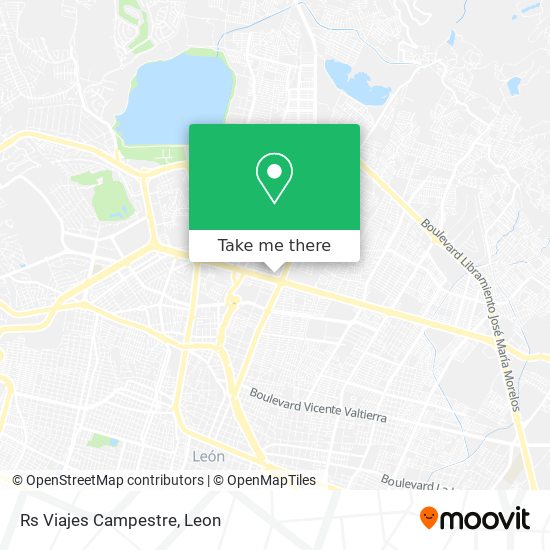 Mapa de Rs Viajes Campestre