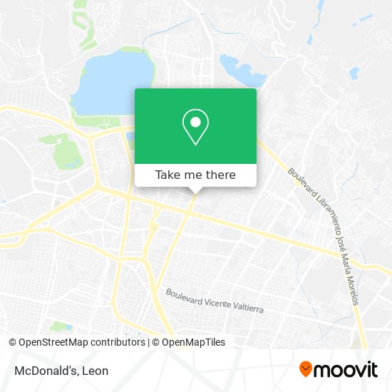 McDonald's map