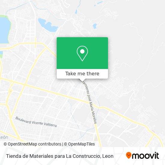 Tienda de Materiales para La Construccio map