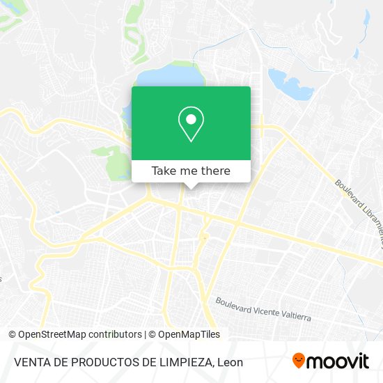 VENTA DE PRODUCTOS DE LIMPIEZA map