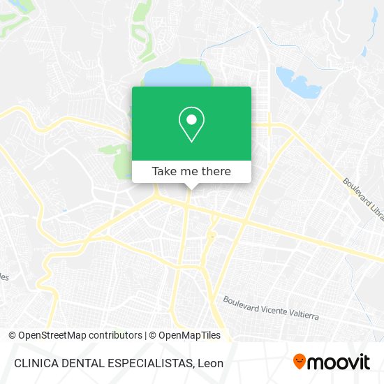 CLINICA DENTAL ESPECIALISTAS map