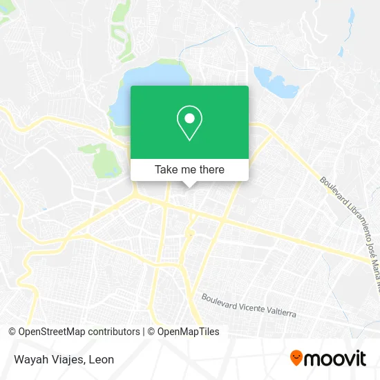 Wayah Viajes map