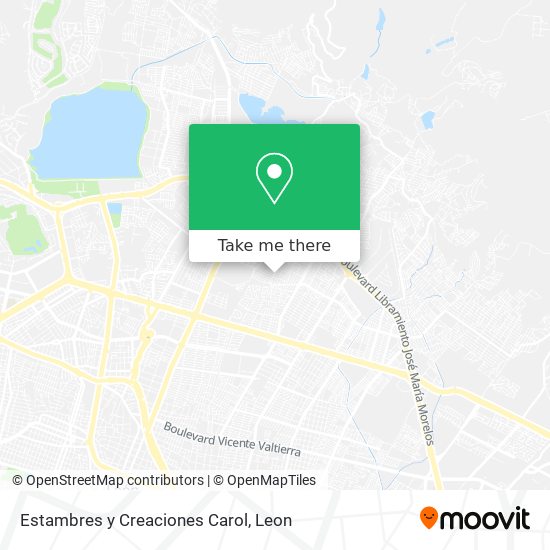 Estambres y Creaciones Carol map