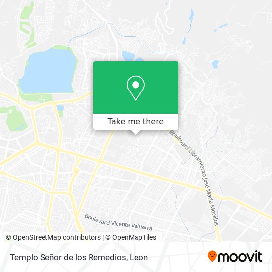 Templo Señor de los Remedios map
