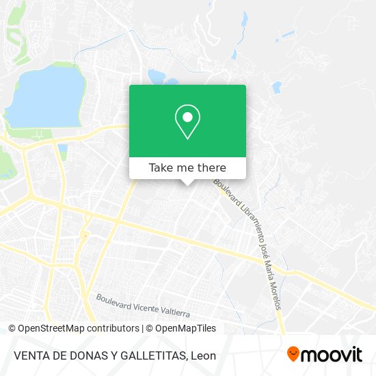 VENTA DE DONAS Y GALLETITAS map