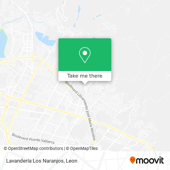 Lavandería Los Naranjos map