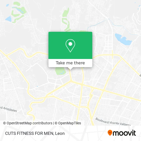 CUTS FITNESS FOR MEN map