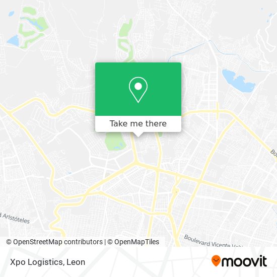 Mapa de Xpo Logistics