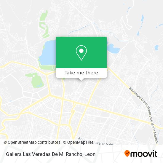 Mapa de Gallera Las Veredas De Mi Rancho