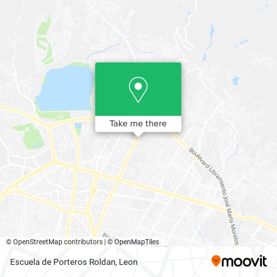 Escuela de Porteros Roldan map