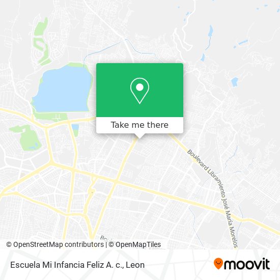 Escuela Mi Infancia Feliz A. c. map