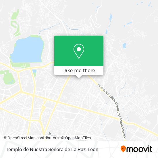 Mapa de Templo de Nuestra Señora de La Paz