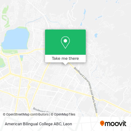 American Bilingual College ABC map