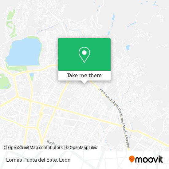 Mapa de Lomas Punta del Este